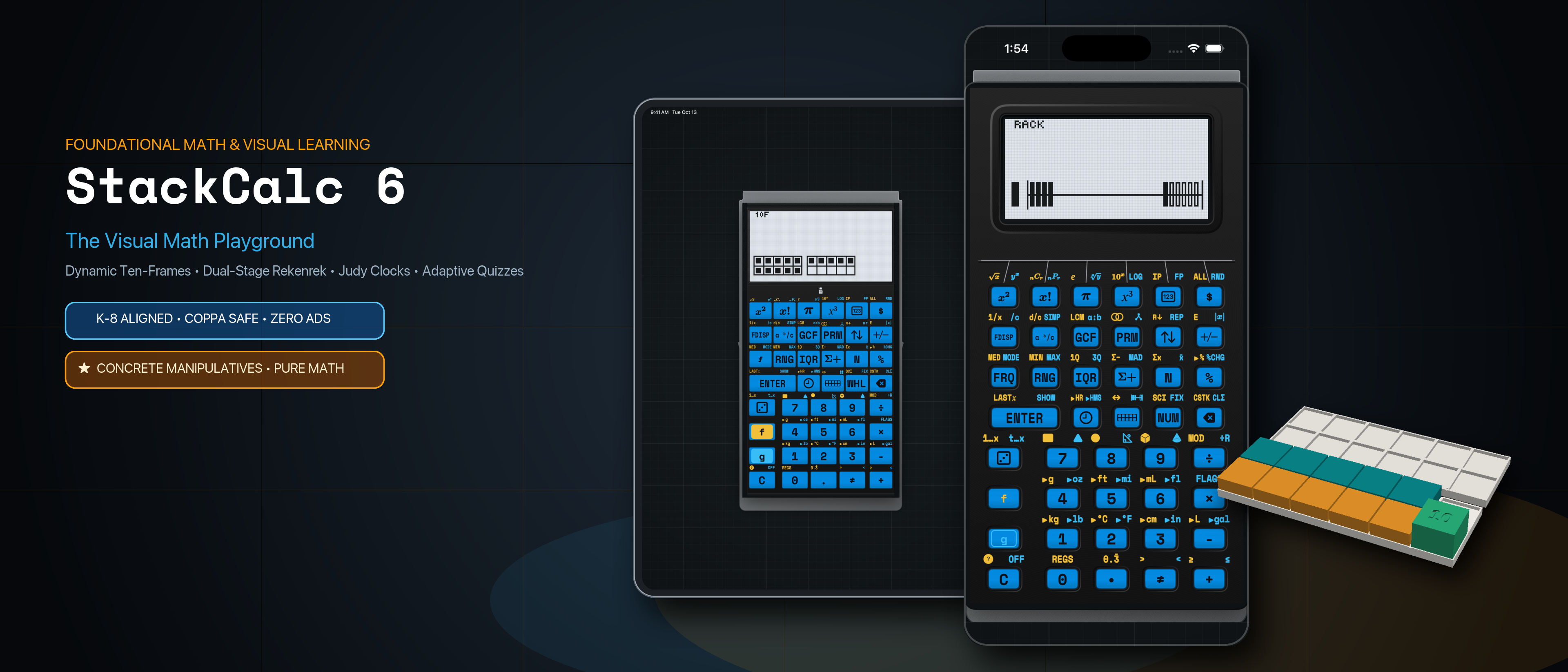 StackCalc 6 Visual Learning Mode Hero