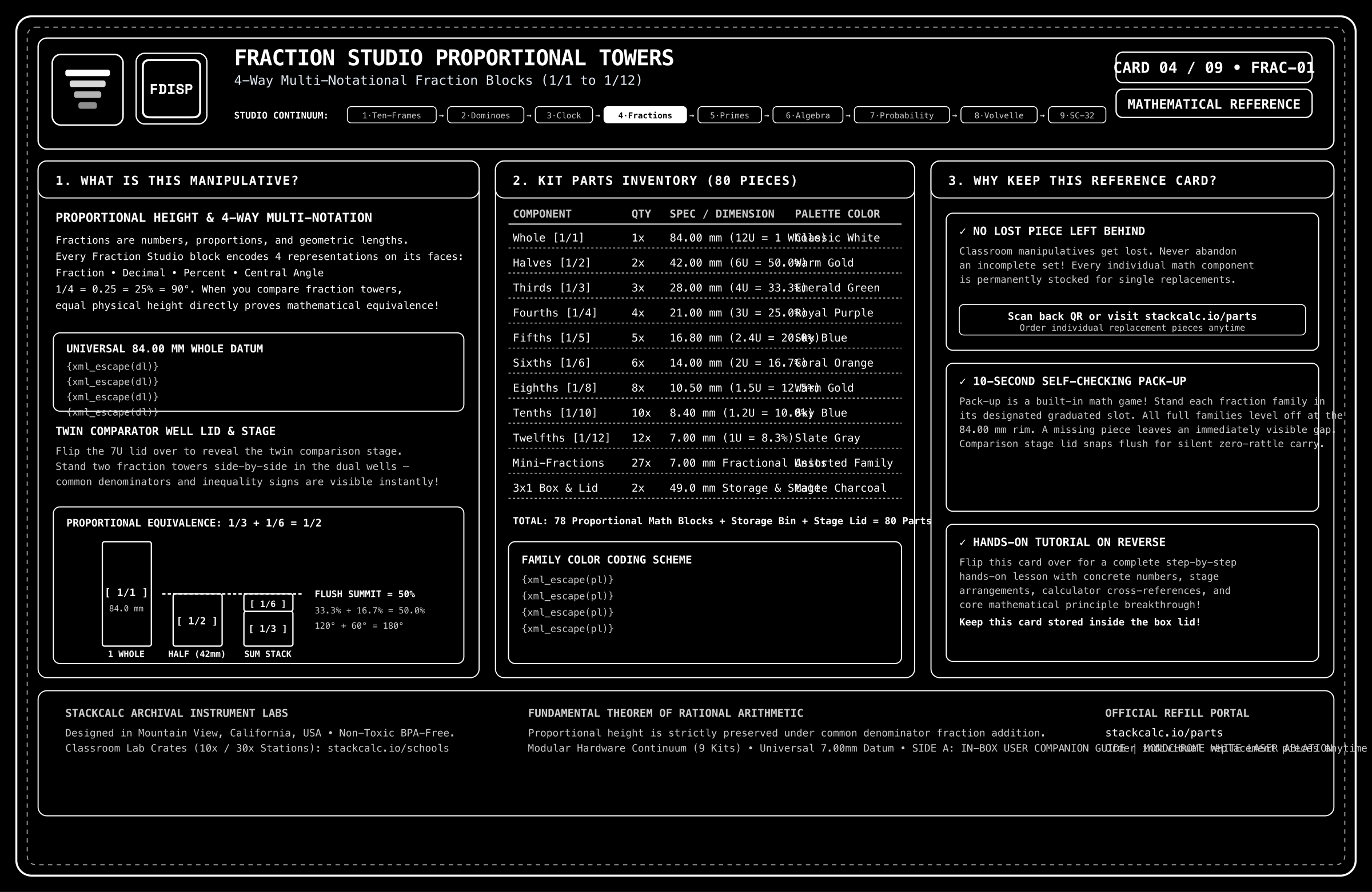Laser Engraved Black Reference Card