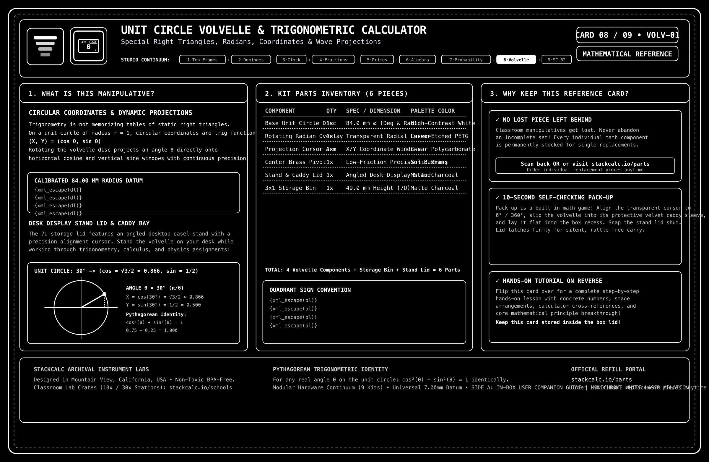 Laser Engraved Black Reference Card