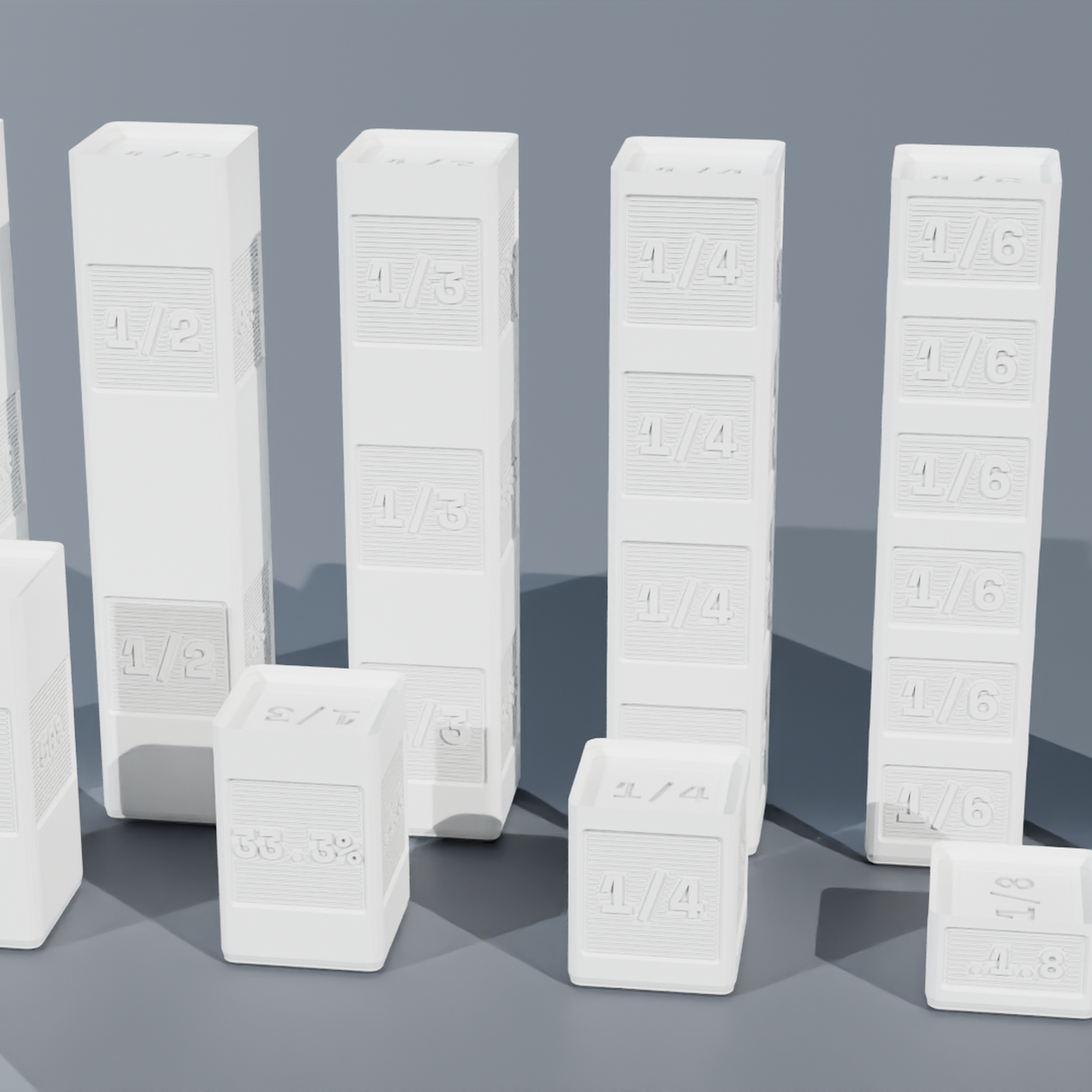 Fraction Studio Proportional Towers Square View
