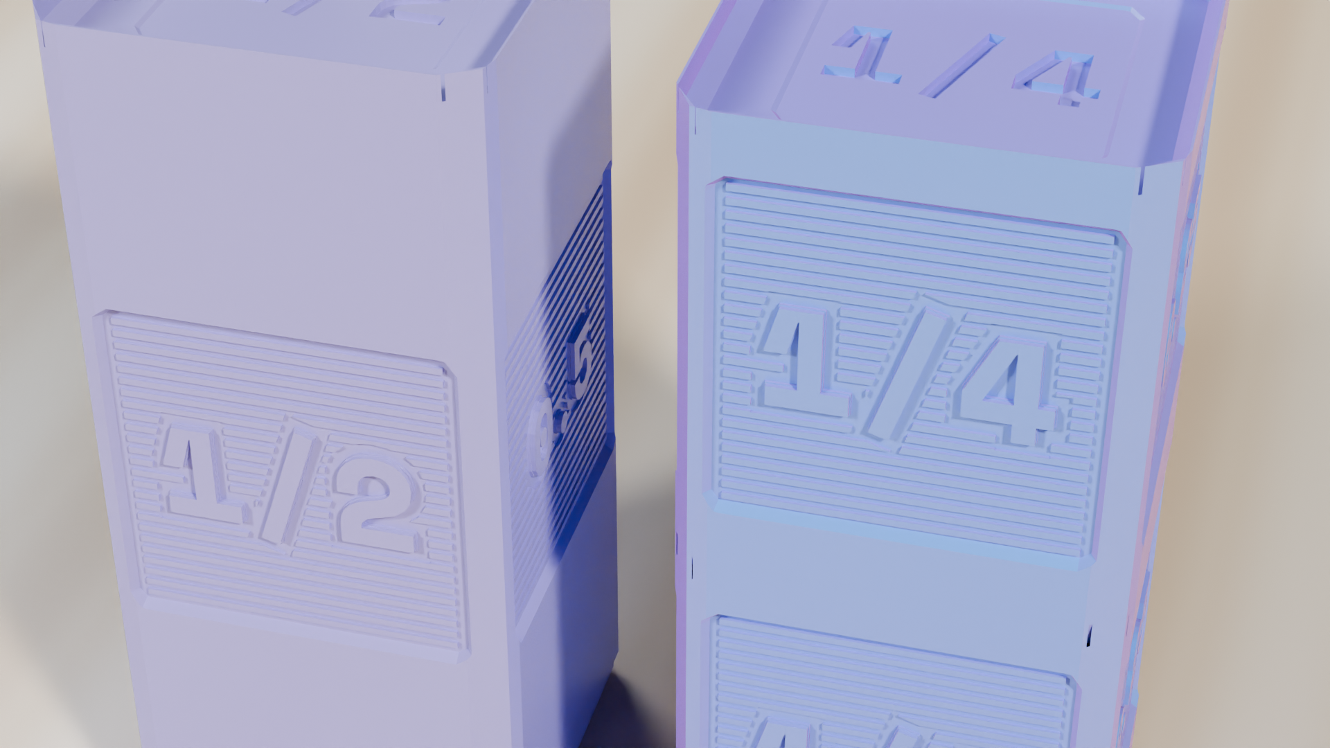 Archival Debossed Typography Macro